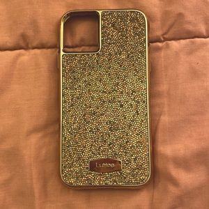 LuMee Rose Gold Crystal iPhone 11 Case